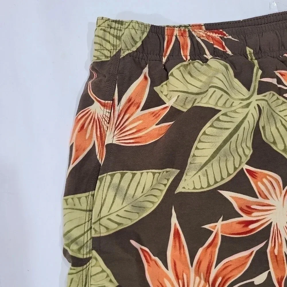 Tommy Bahama Size XXL‎ Nylon Swim Trunks Hawaiian Tropical mesh Lined